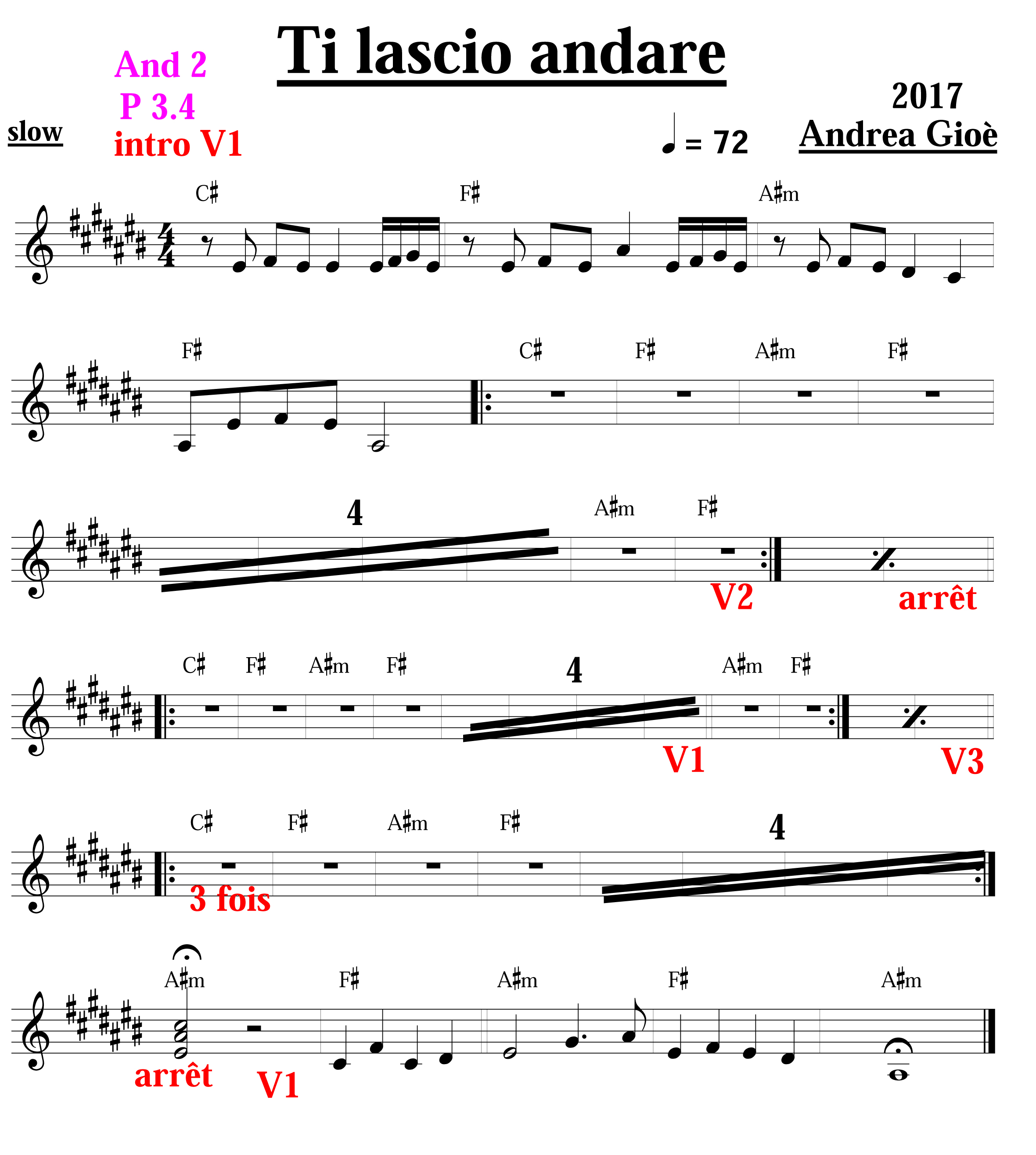 Ti lascio andare